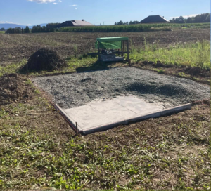 Montaż garażu blaszanego 4x5 m